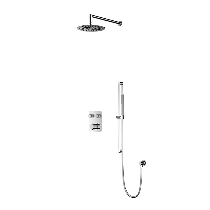 Thermostatic Dual Shower